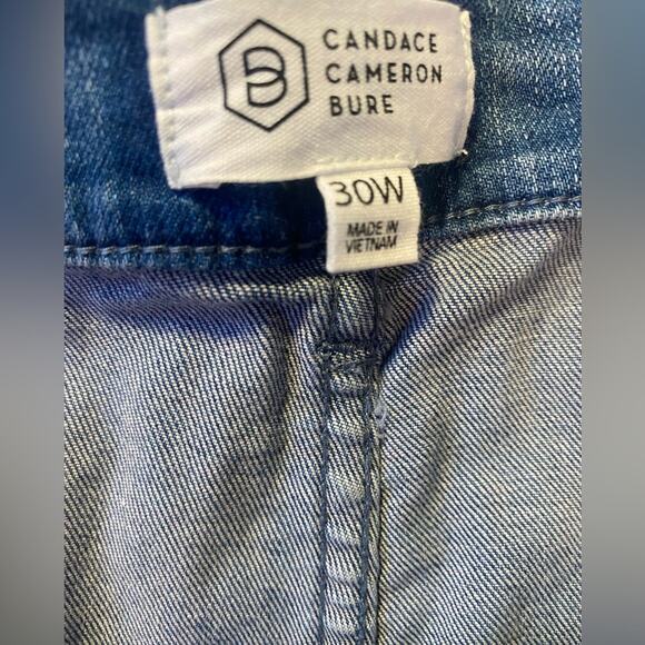 Candace Cameron Bure Jeans Womens Plus Size 30W NEW Wide Leg Casual Blue Pants - Picture 3 of 13